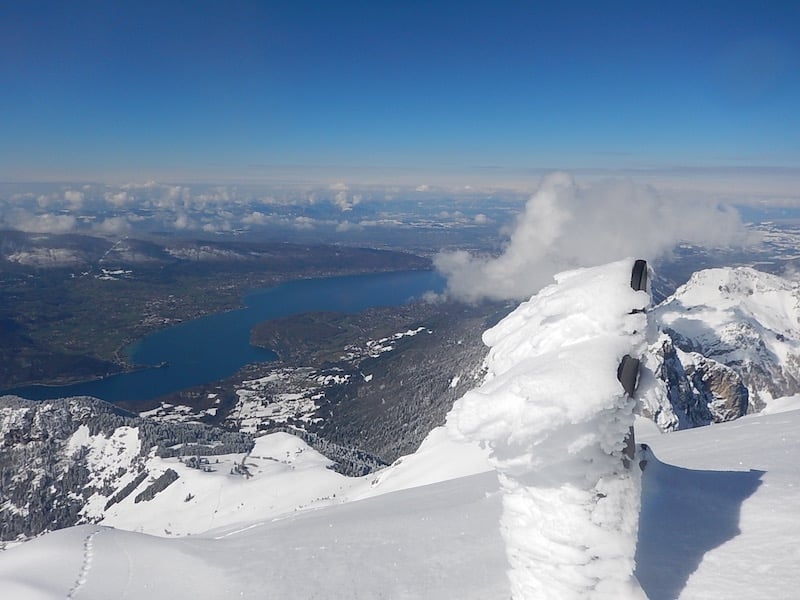Ski de randonnée la Tournette : la grande classique