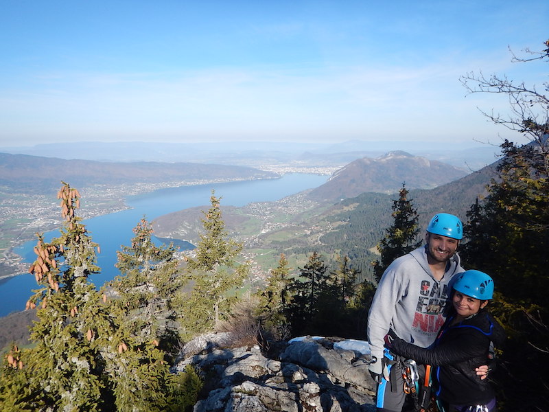 29 Mars 2017 – Via Feratta d’Annecy avec Océane et Steeven