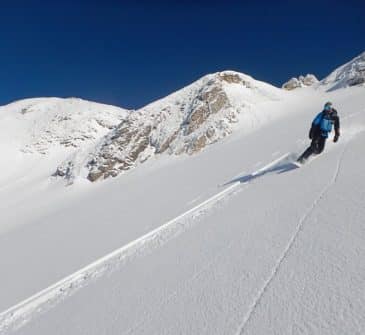 Ski de randonnée aravis combe de Paccaly