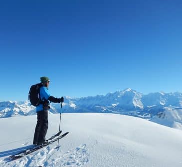 Ou faire du ski de randonnée autour d'Annecy? Les Combes des Aravis
