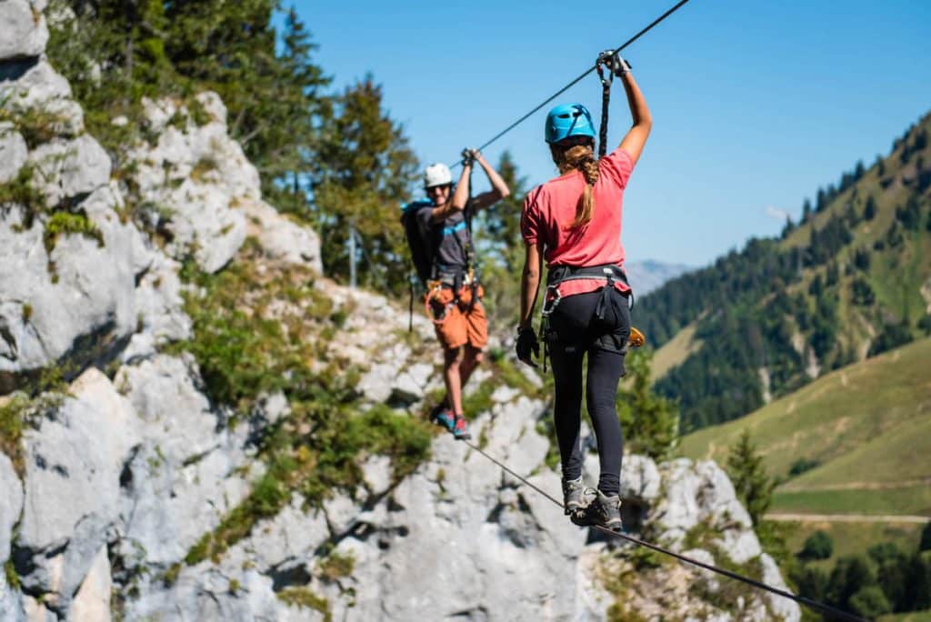 Via Ferrata Haute Savoie - La Via Tyro à Annecy