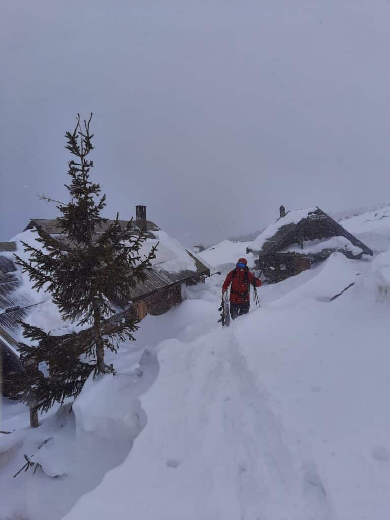 Ski de randonnée Briançon Col des Portes Arpelin 1