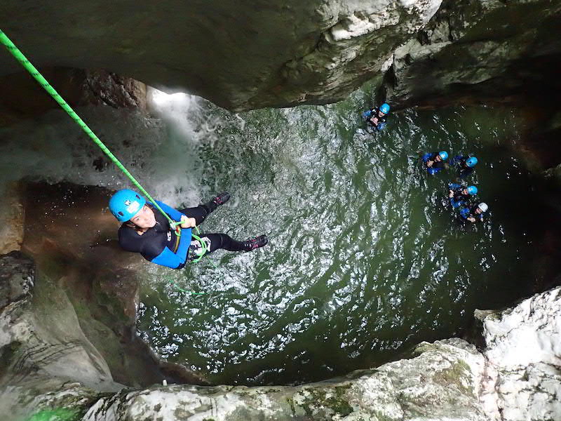 Canyoning Annecy Pont du Diable (3)