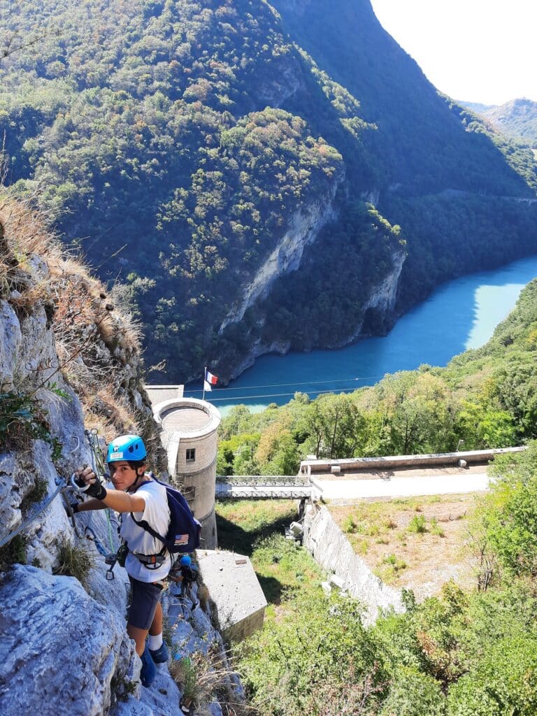 Via Ferrata de Fort l'Ecluse 1