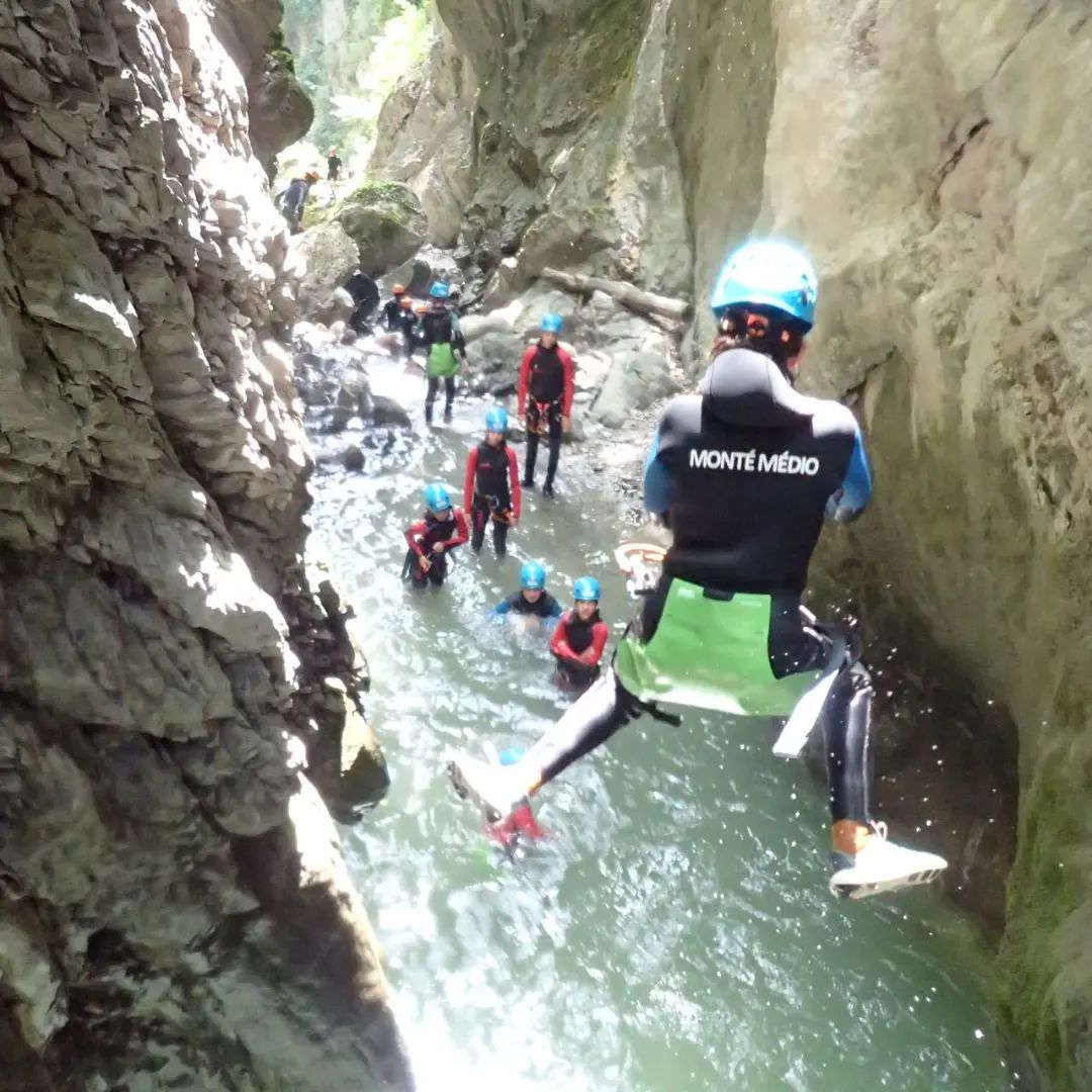 Anniversaire Annecy canyoning 1