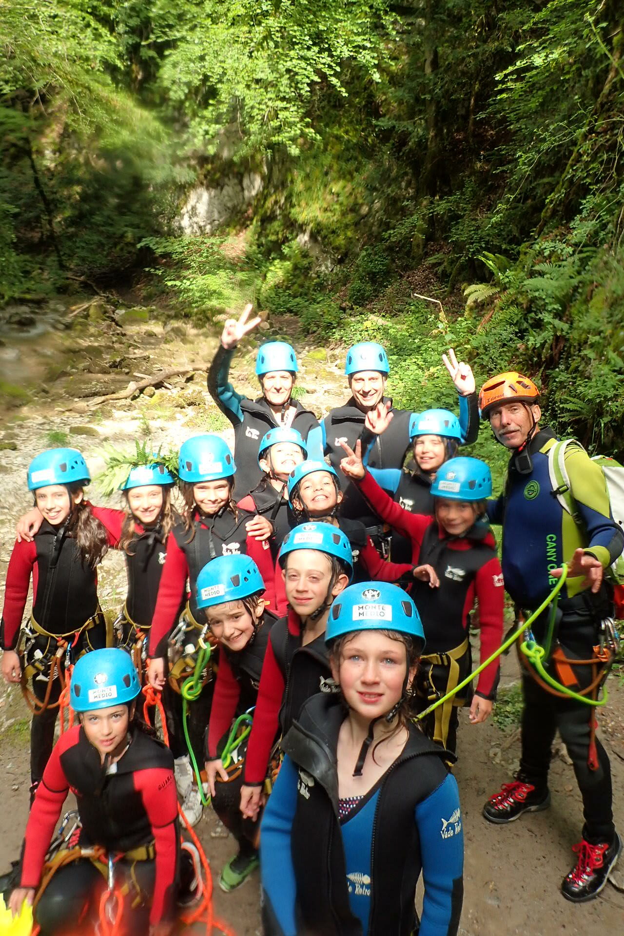 Anniversaire Annecy canyoning 1