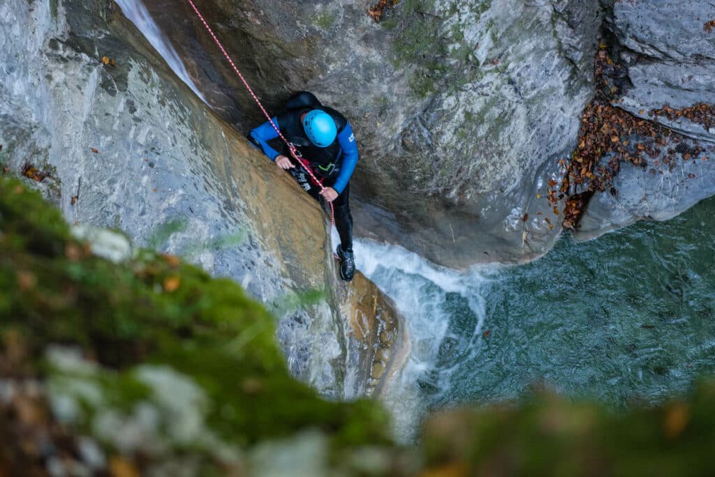 Canyoning Annecy sans voiture