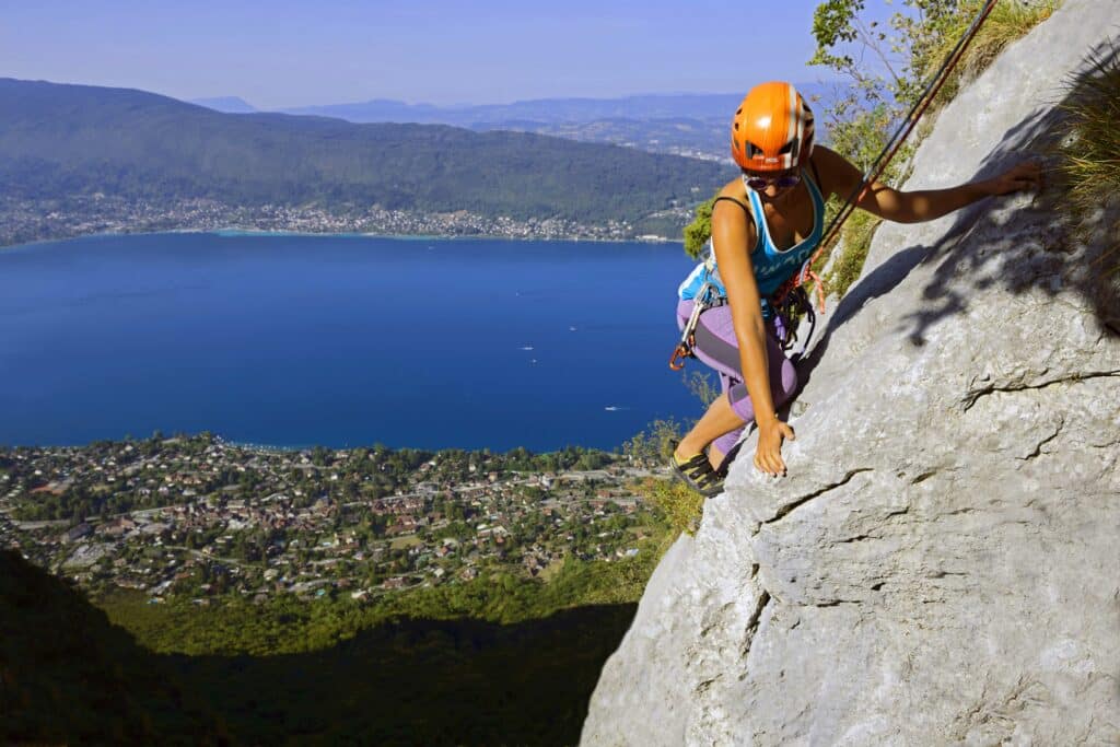 Escalade Annecy chèque vacances ANCV