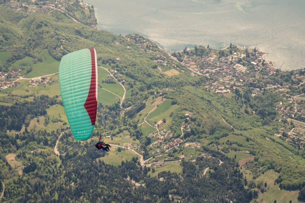 Parapente Annecy chèque vacances ANCV