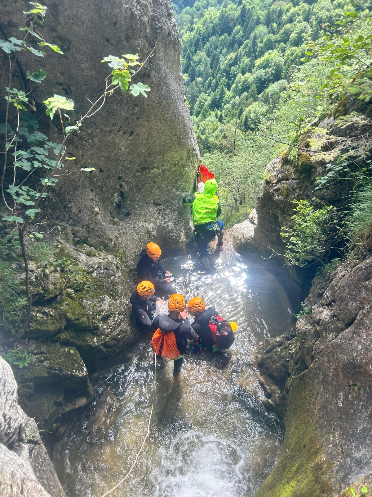 Canyoning Annecy Expert - Canyon de La Mine 4