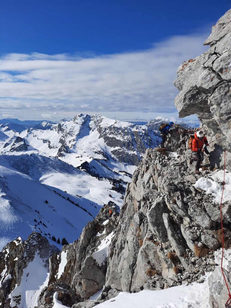 Trace d'espoir course ski randonnée et ski alpinisme La Sambuy 1